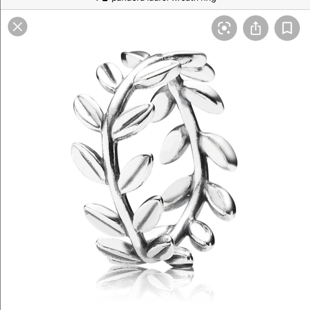 Laurel Wreath Pandora Ring